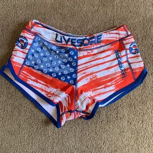 Livesore Women’s USA Freedom Speed Shorts
